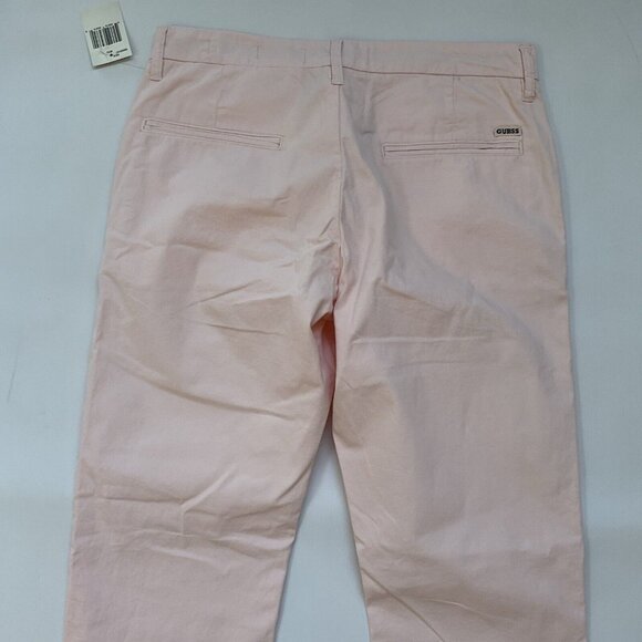 Guess Men’s Myron Slim Straight Jeans Light Pink Size 30 - Picture 10 of 12